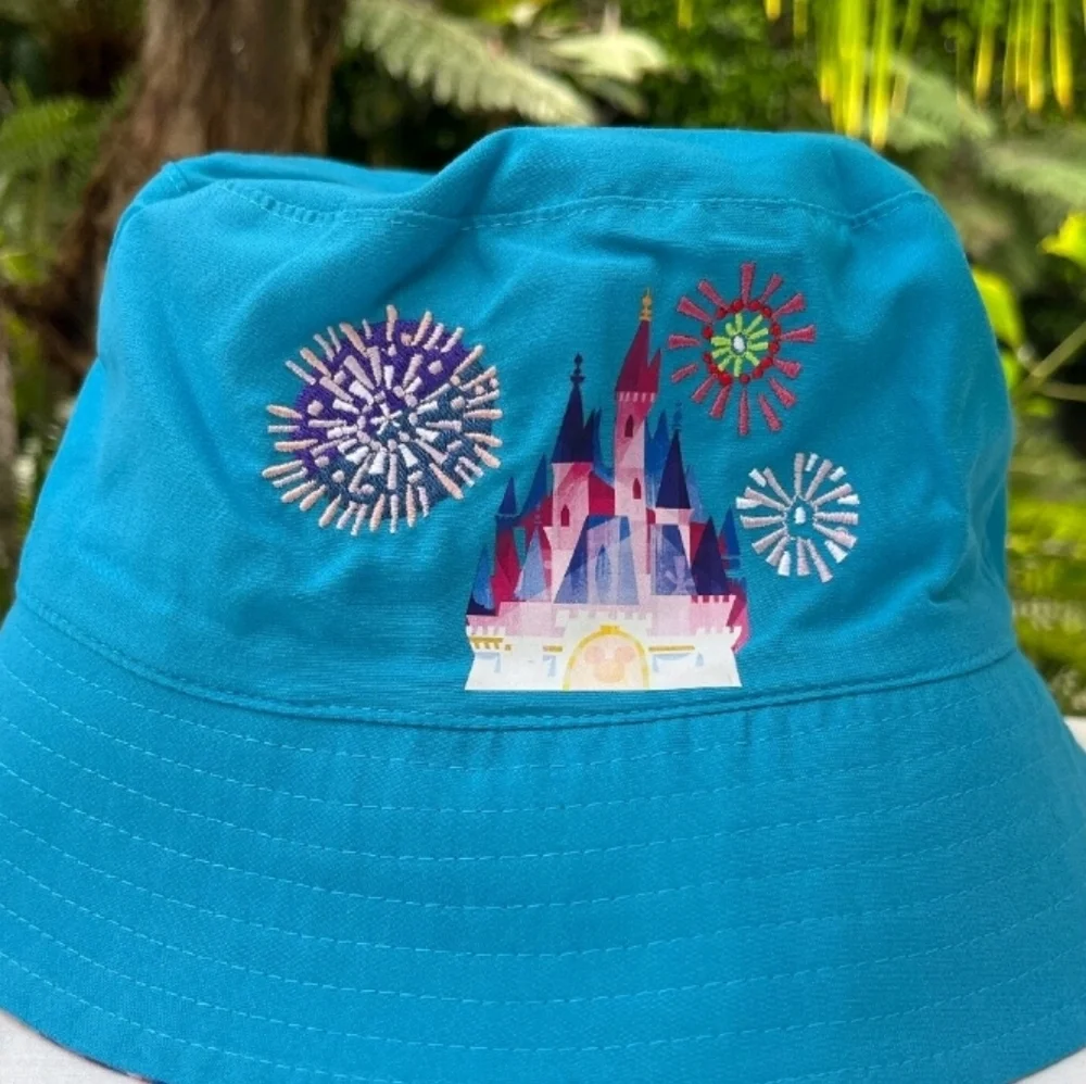 Disney Girl Vibrant Purple Character Bucket Hat